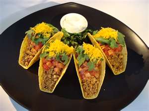 Organic Ground Chicken Tacos